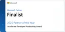 2025 Microsoft Partner of the Year Finalist - Accelerate Developer Prod