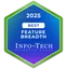 Best Feature Breadth - InfoTech Research Group Award 2025