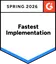 Fastest Implementation G2 Spring 2026