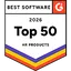 G2 Top 50 Products - HR Software