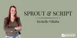 Richelle Villalta | Sprout & Script