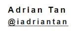 Adrian Tan