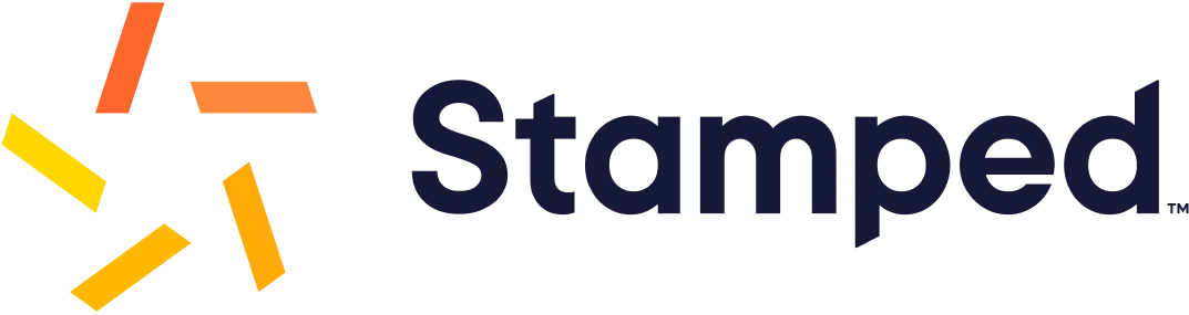 Stamped logo